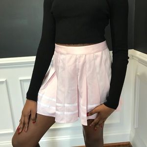 Baby Pink Forever 21 Tennis Skirt